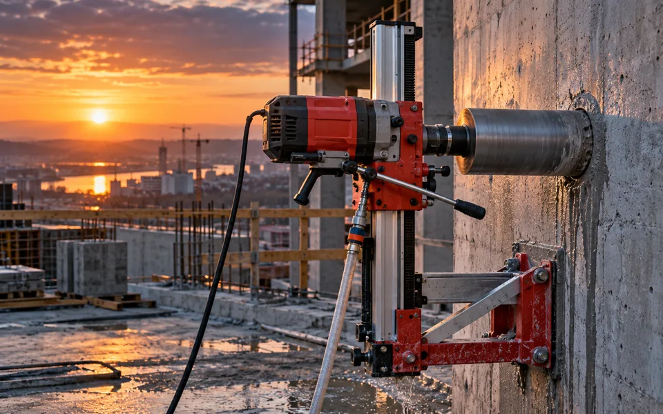 Bohr- & Abbruchtechnik im professionellen Baustelleneinsatz