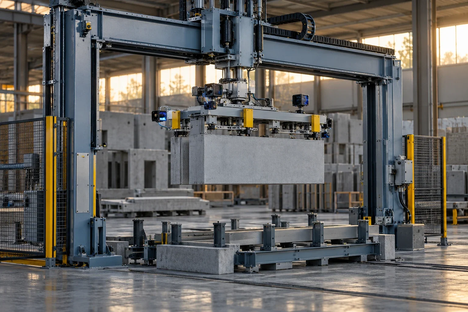 Baustoffe & Baustoffproduktion – kundenspezifische Sondermaschine für industrielle Produktionsprozesse