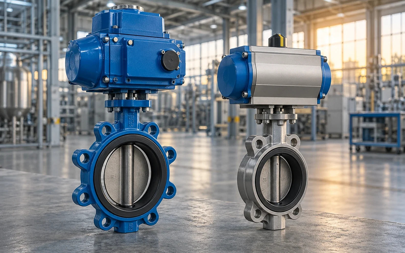 Armaturenantriebe & Automatisierung in industrieller Umgebung
