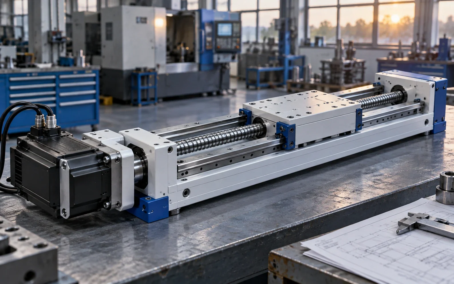 Lineartechnik & Linearantriebe in industrieller Umgebung