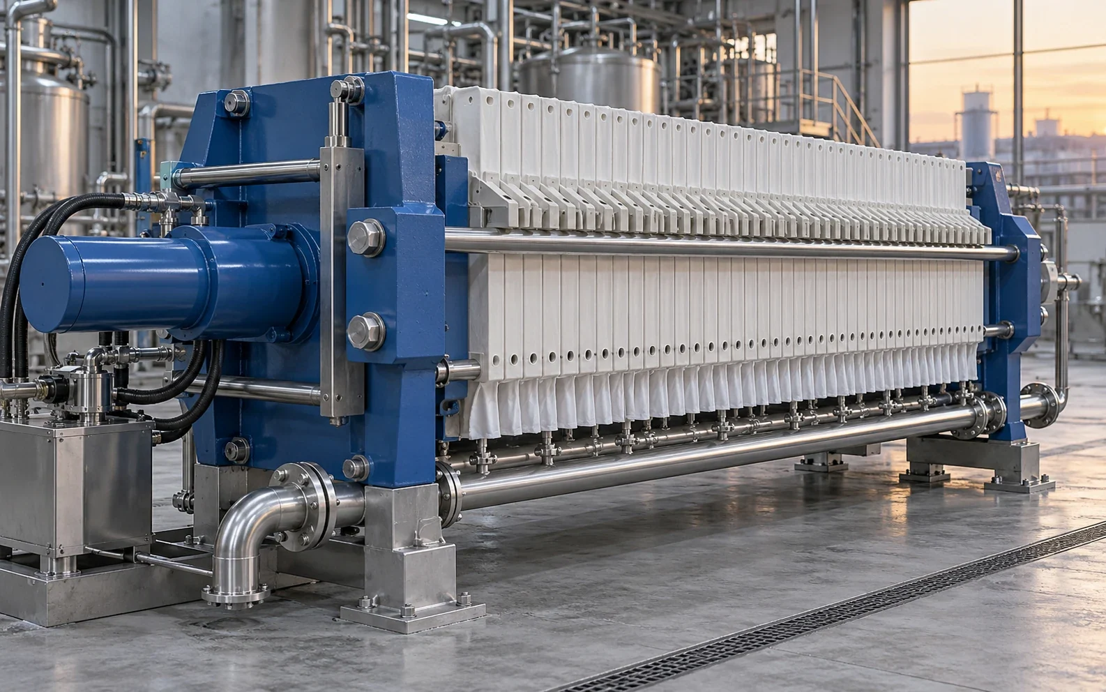 Filtrations- & Separationstechnik in industrieller Prozessumgebung