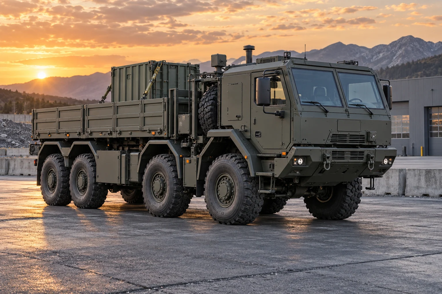 Militär- & Logistikfahrzeuge – spezialisiertes Fahrzeugkonzept