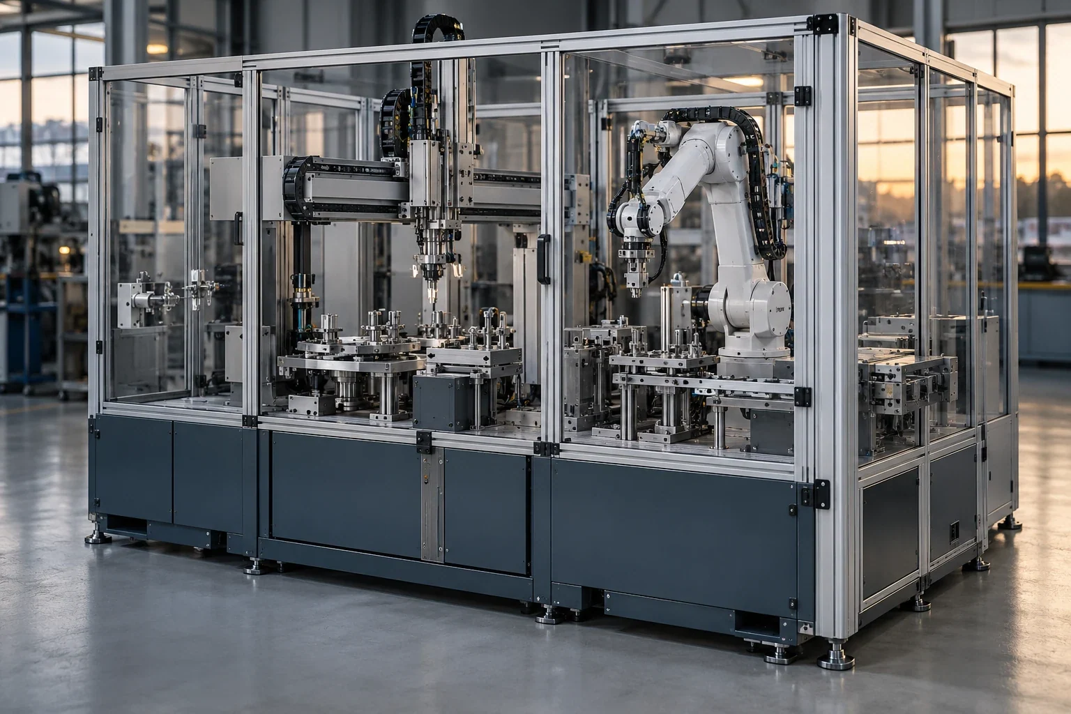 Montage- & Automatisierungsanlagen – kundenspezifische industrielle Maschinenlösung