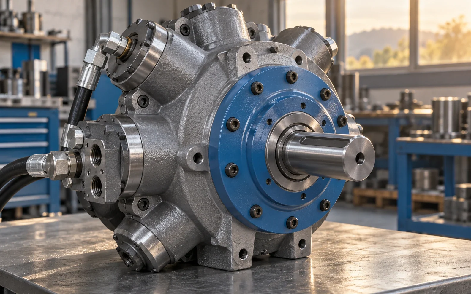 Hydraulikmotoren in industrieller Umgebung