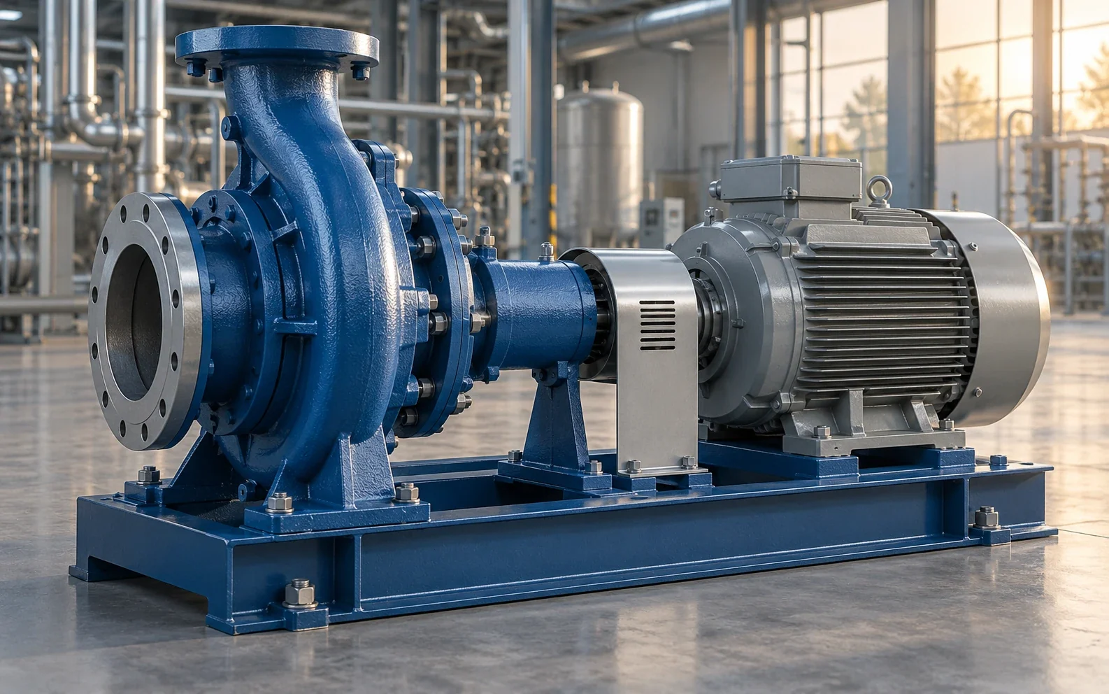 Kreisel- & Strömungspumpen in industrieller Umgebung