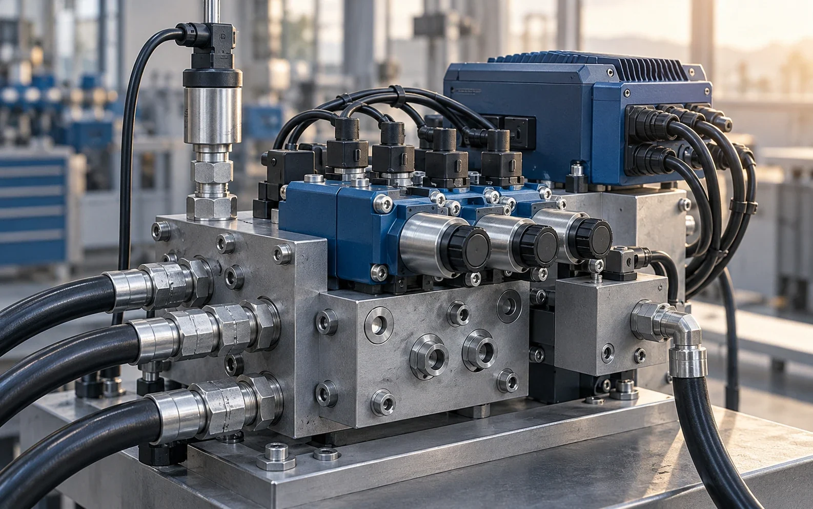 Elektrohydraulische Steuerungs- & Systemlösungen in industrieller Umgebung