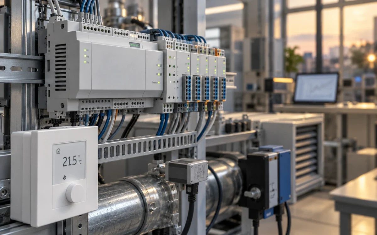 DDC-Regler und Raumregler für Gebäudeautomation
