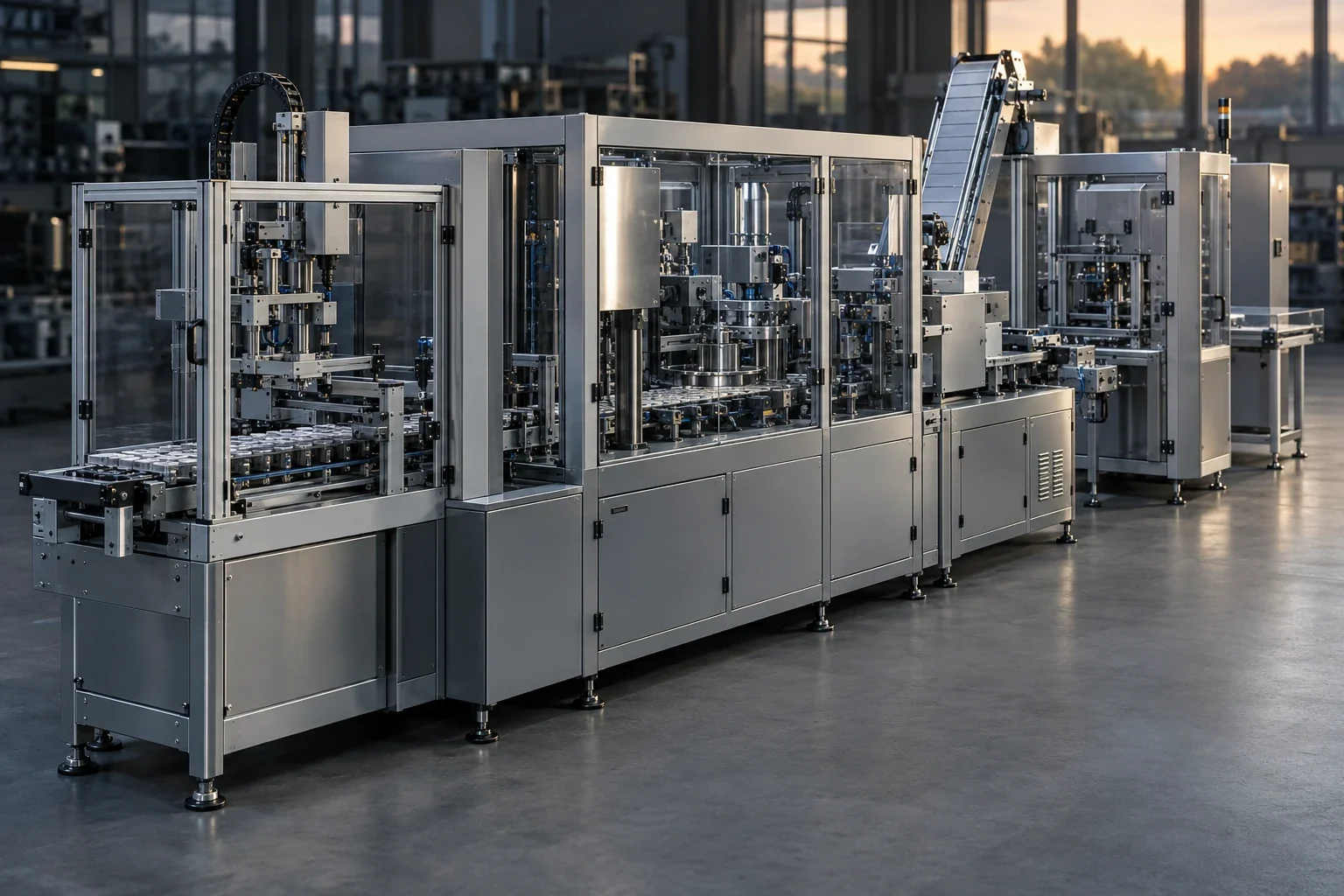Produktions- & Fertigungsanlagen – kundenspezifische industrielle Maschinenlösung