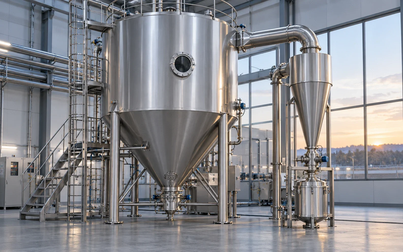 Trocknungs- & Verdampfungstechnik in industrieller Prozessumgebung