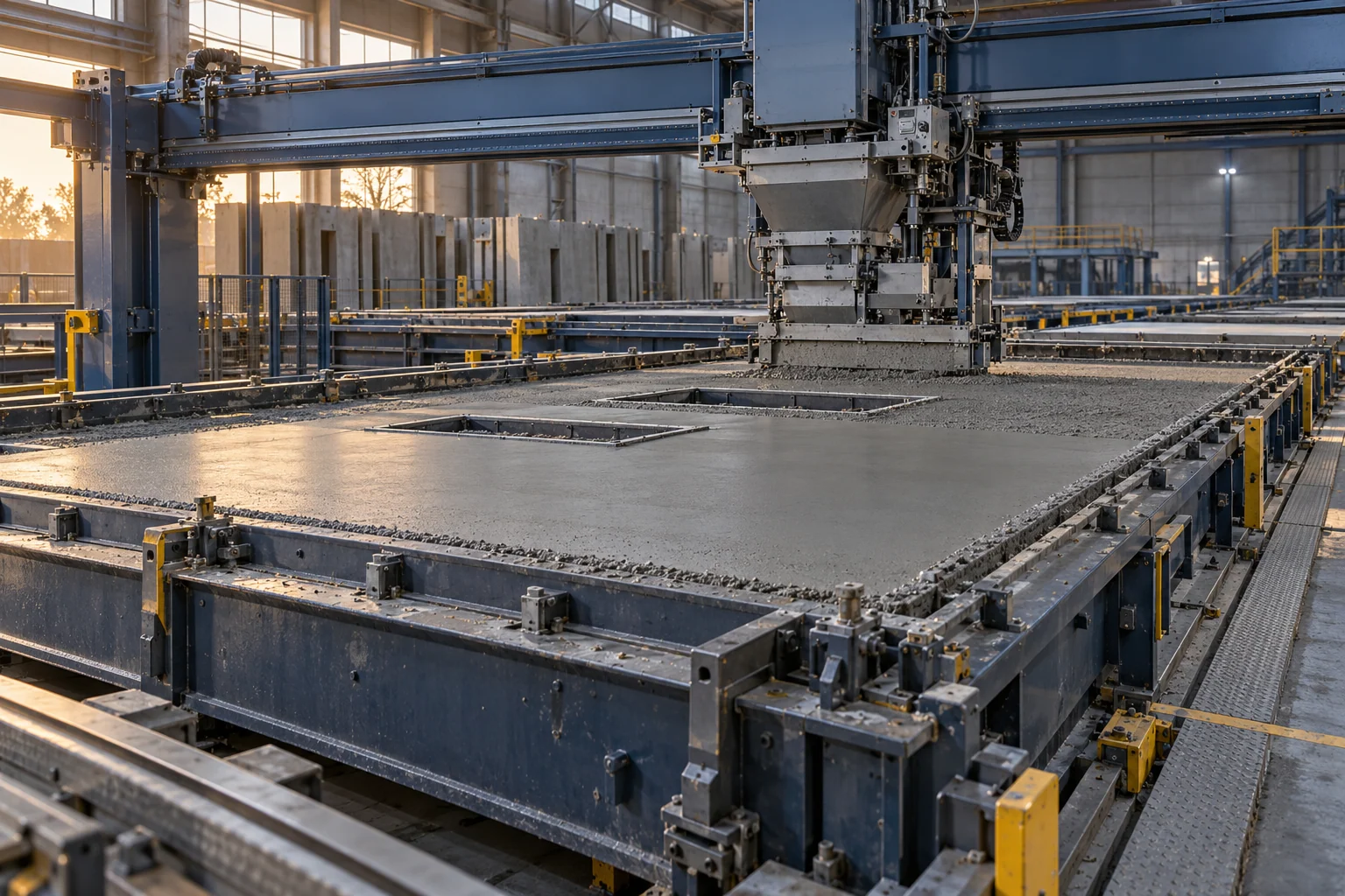 Fertigteil- & Betonwarenanlagen – industrielle Baustoffproduktion