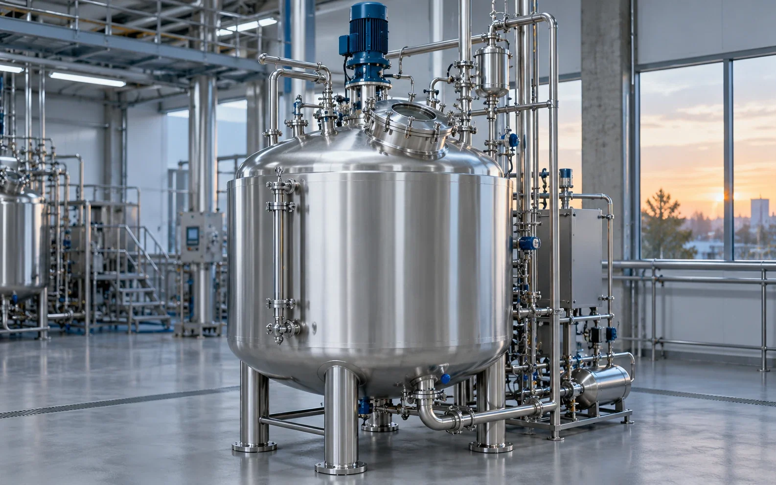 Reaktoren & Bioreaktoren in industrieller Prozessumgebung