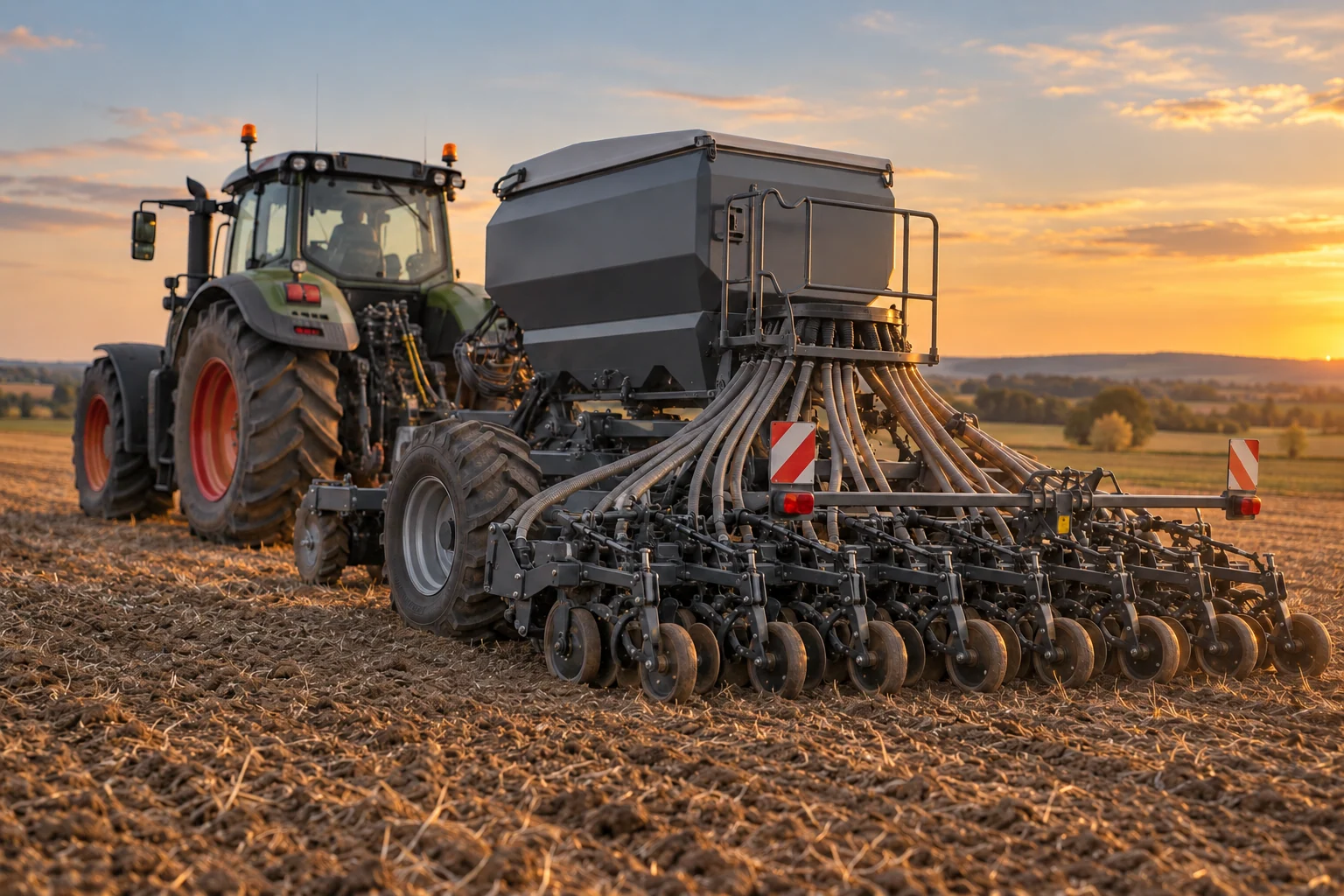 Bodenbearbeitung & Aussaat – moderne Landtechnik im Einsatz