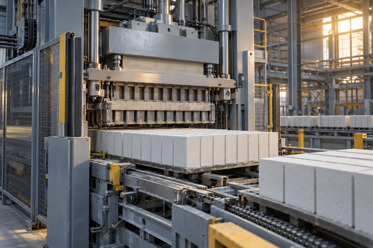 Ziegel-, Kalksandstein- & Baustoffproduktionsanlagen – industrielle Baustoffproduktion